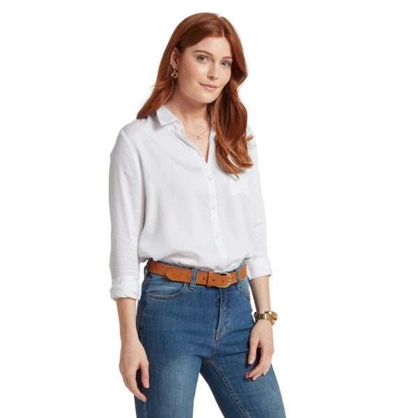 Womens Alton Blouse In White