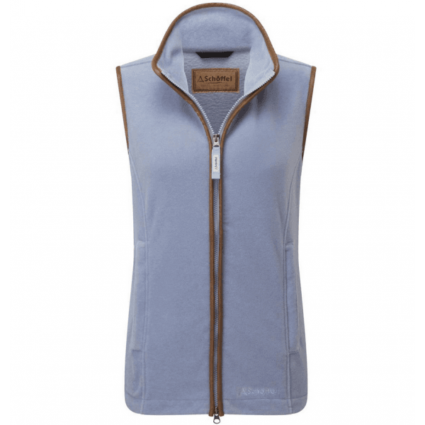 Womens Lyndon II Fleece Gilet in Powder Blue