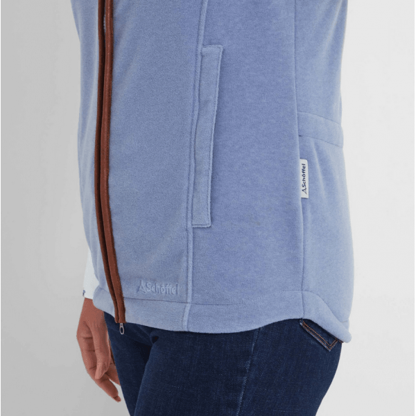 Womens Lyndon II Fleece Gilet in Powder Blue