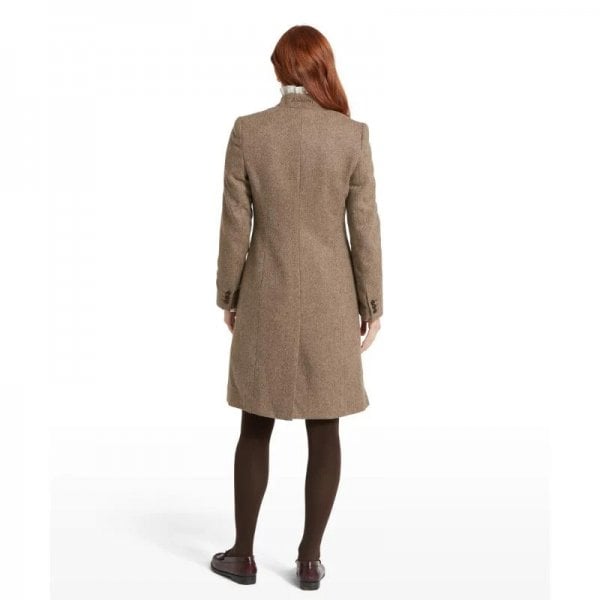 Womens Portree Tweed Jacket In Cobblestone Herringbone Tweed