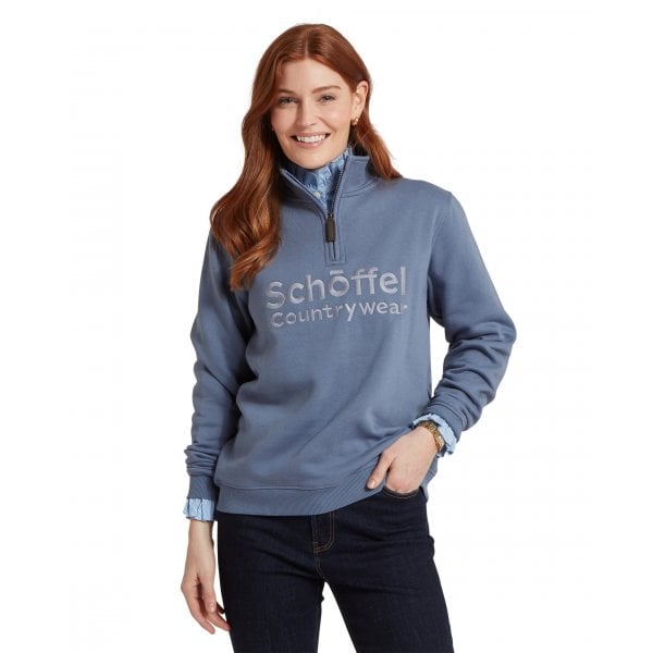 Womens St Issey Sweatshirt In Storm Blue