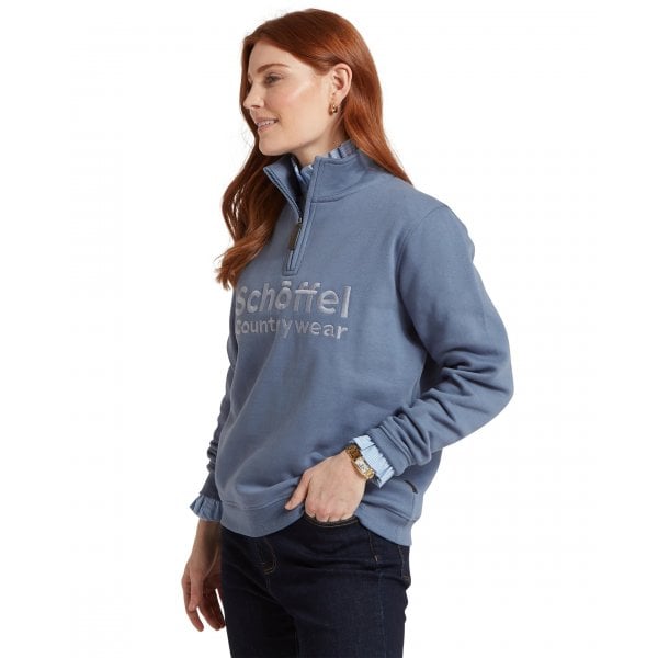 Womens St Issey Sweatshirt In Storm Blue