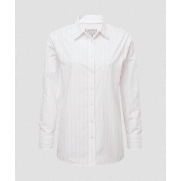 Womens Walberswick Oxford Shirt in Pink Stripe