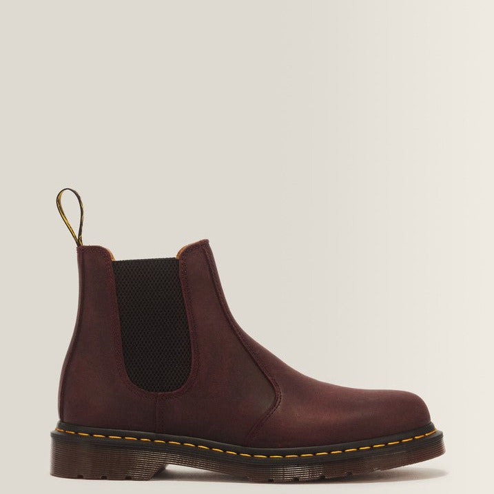 2967 YS Crazy Horse Chelsea Boot in Cherry Red