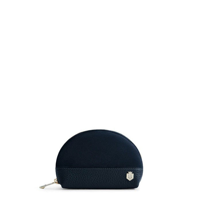 Chiltern Coin Purse in Teal Suede