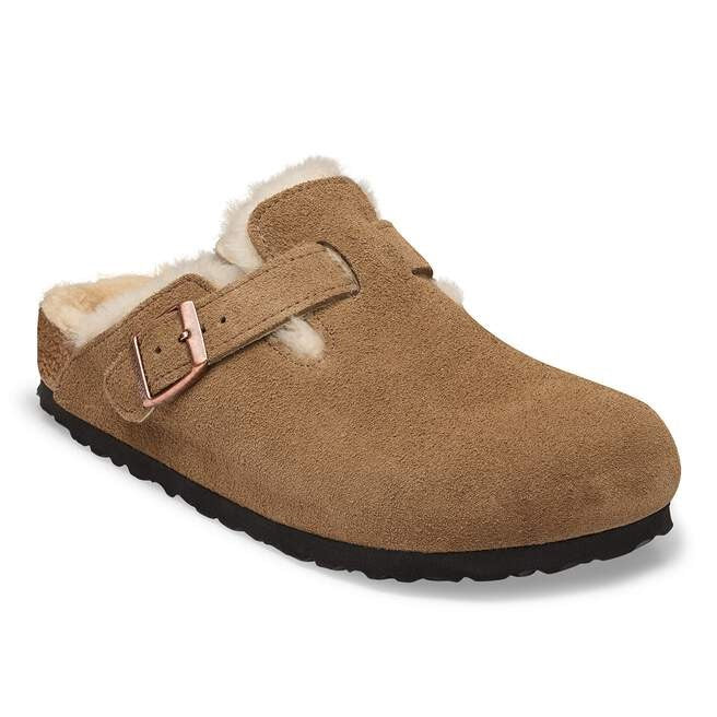 Boston Shearling in Dark Tea Regular Fit