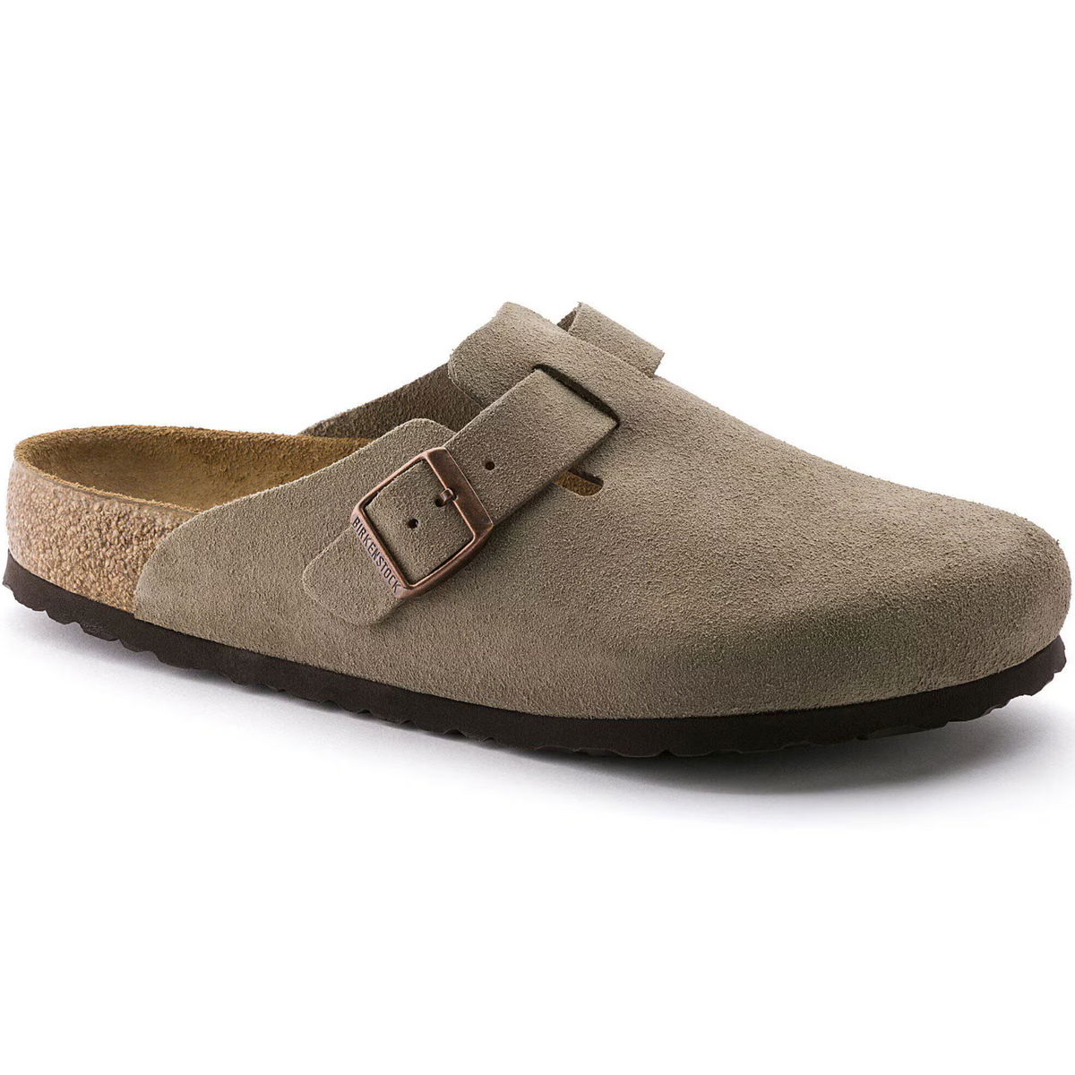 Boston Suede Leather in Taupe