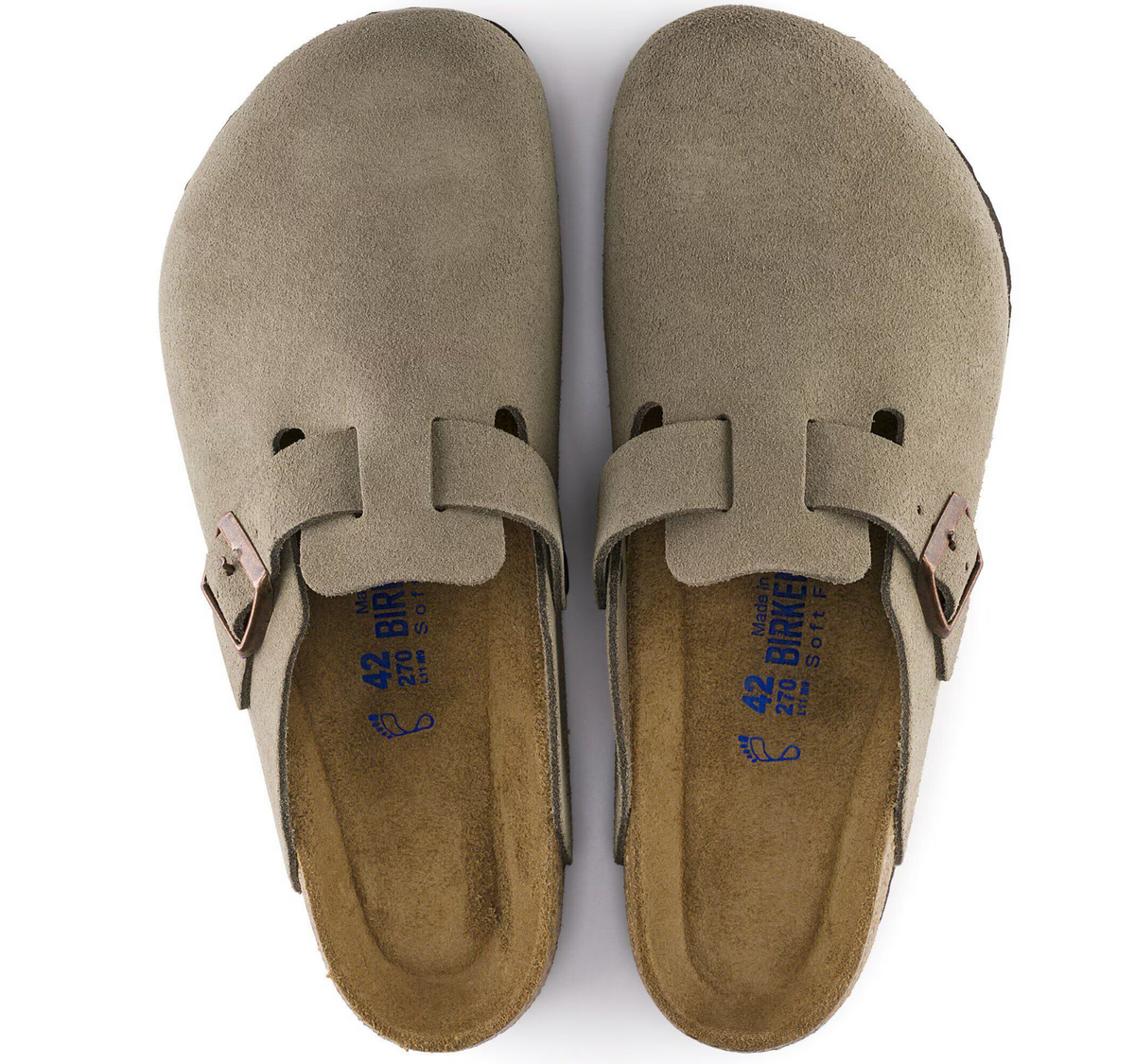 Boston Suede Leather in Taupe