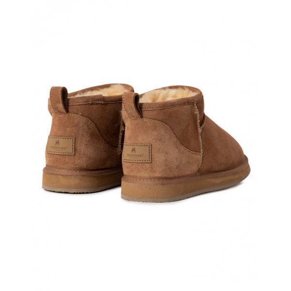 Kim Low Sheepskin Boots in Chestnut