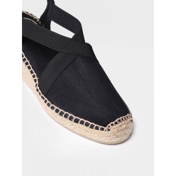 Ter Wedge Heel Espadrille in Black