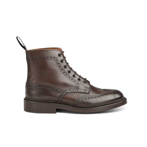 Mens Stow Country Boot (Dainite Sole) in Espresso