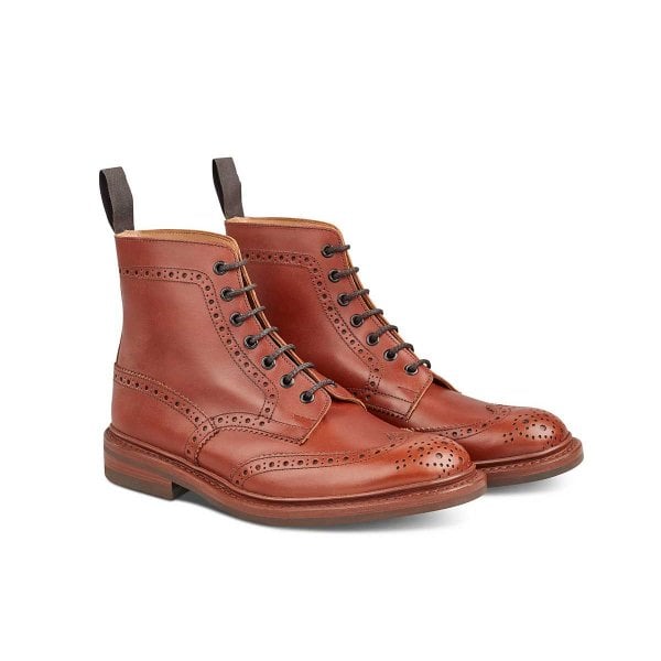 Mens Stow Country Boot in Marron