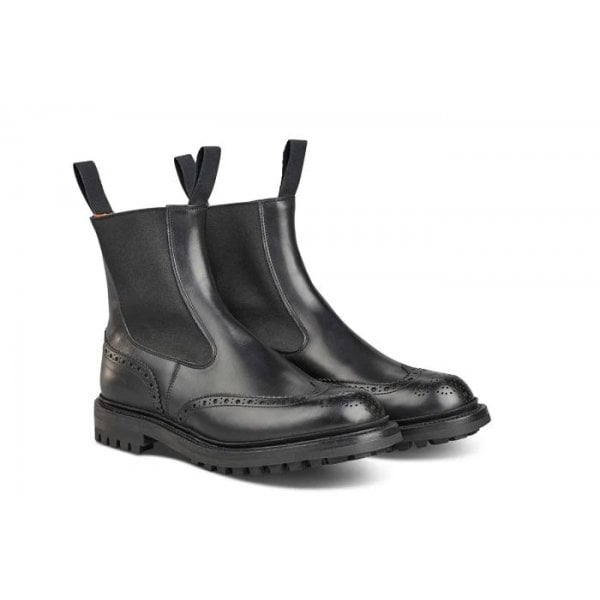 Silvia Country Dealer Boot in Black