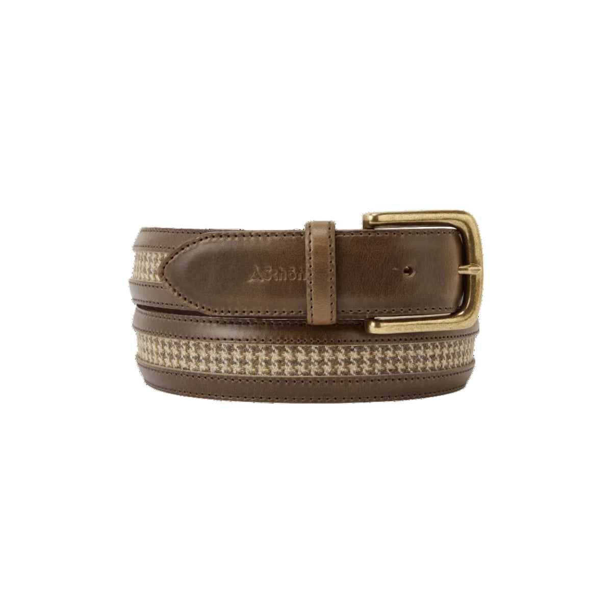 Harrington Belt in Houndstooth Tweed