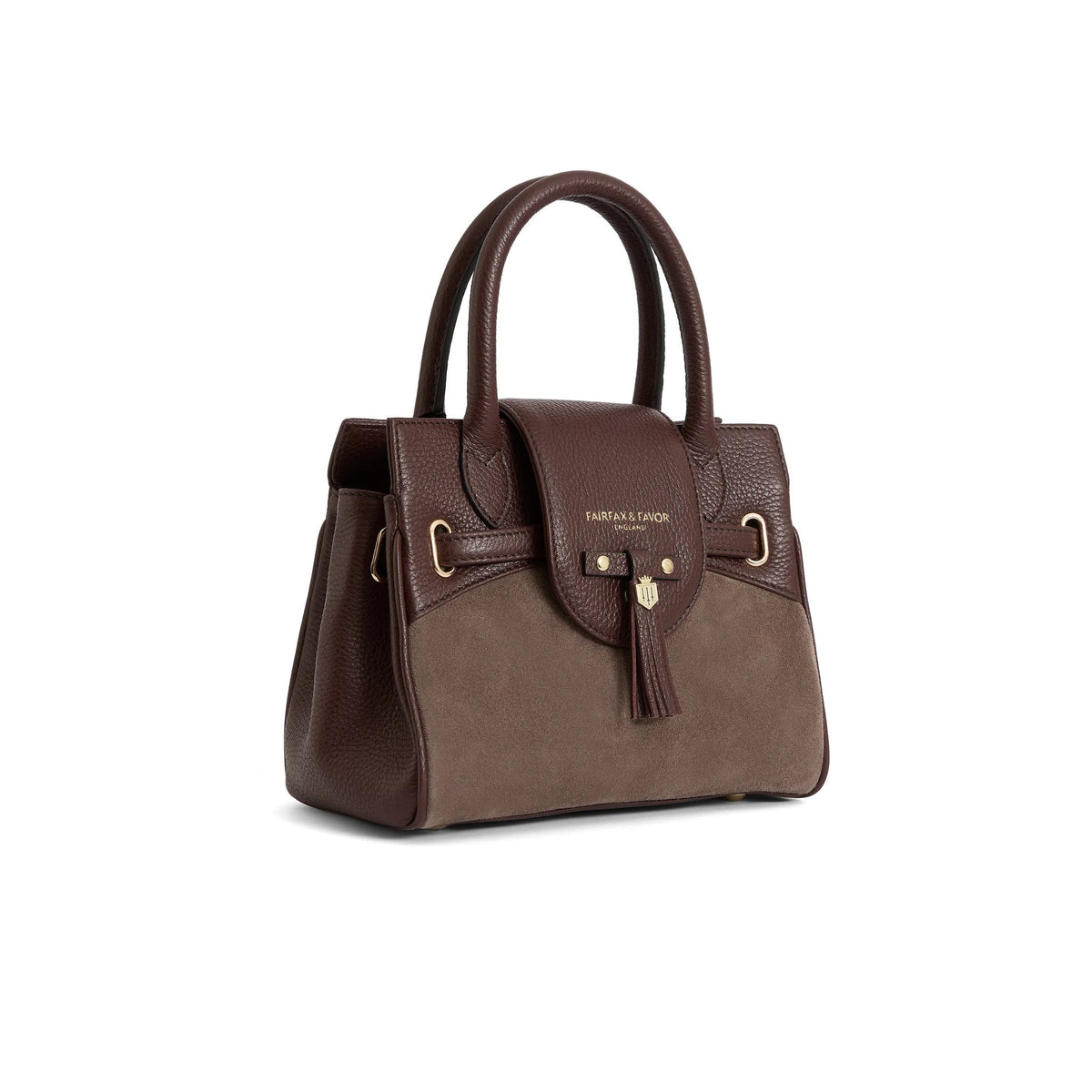 Mini Windsor Handbag in Port Deep Taupe