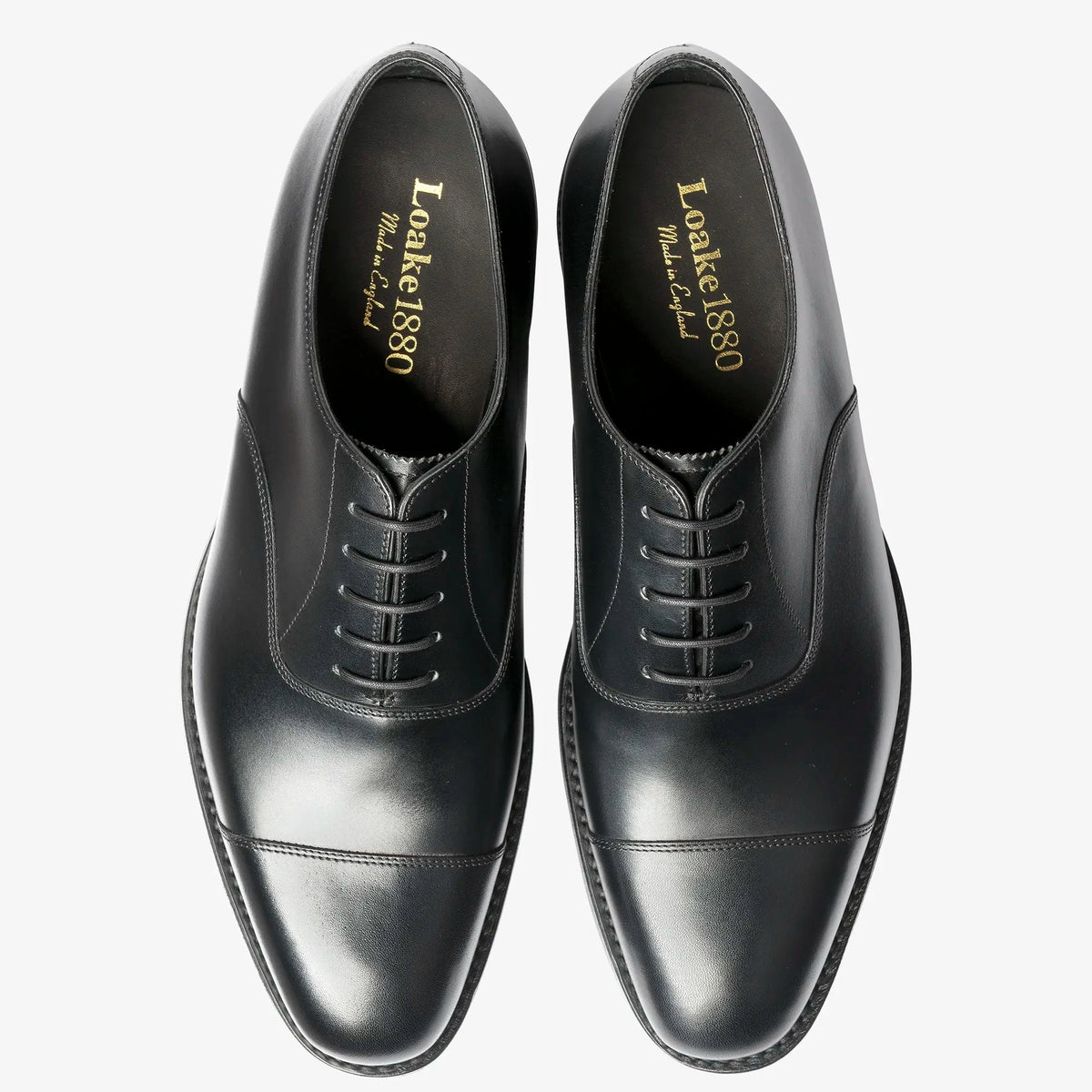 Aldwych Black Calf Leather