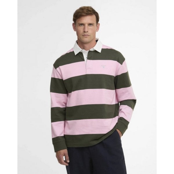 Broome Rugby Shirt in Pink