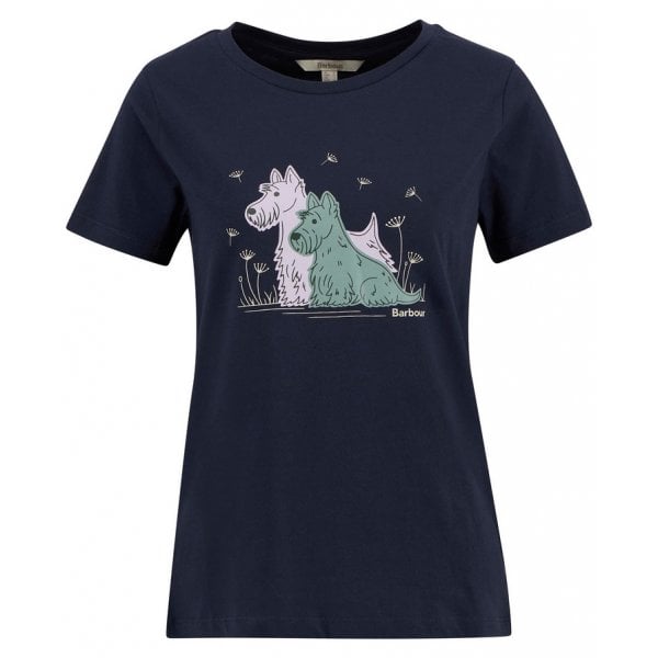 Clover T-Shirt in Navy