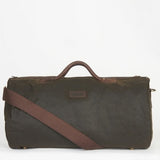 Essential Wax Holdall in Olive