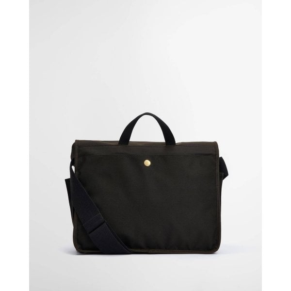 Field Wax Satchel in Olive