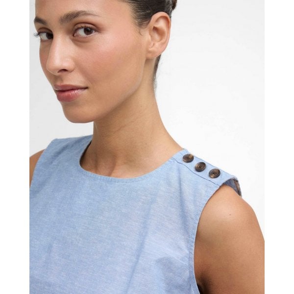 Josie Top in Light Chambray