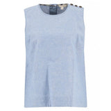 Josie Top in Light Chambray