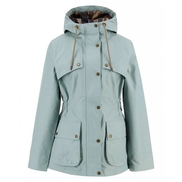 Maple Waterproof Jacket in Blue Sage/Gardenia