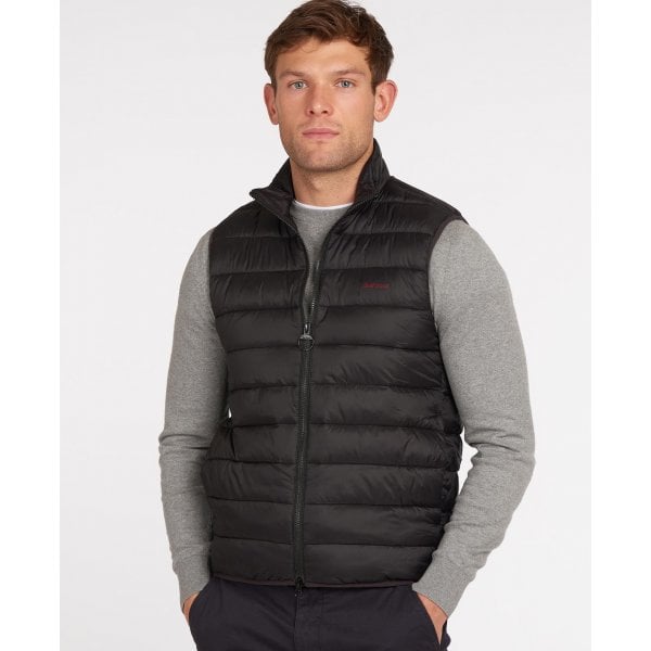 Mens Bretby Gilet in Black