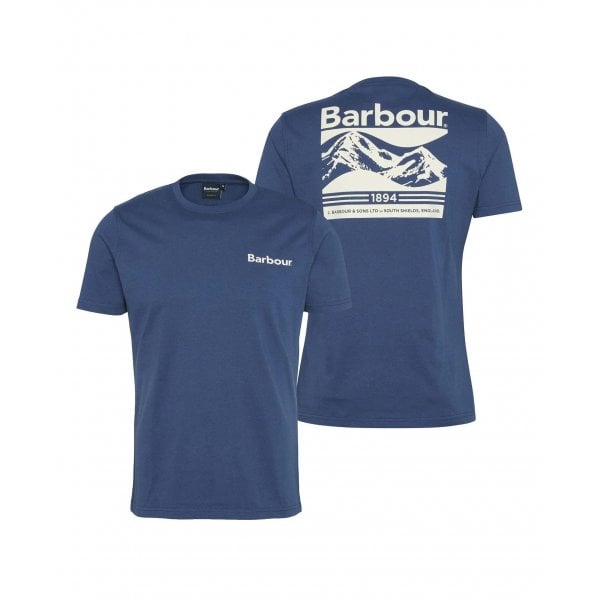 Mens Camber Graphic T shirt in Oceana