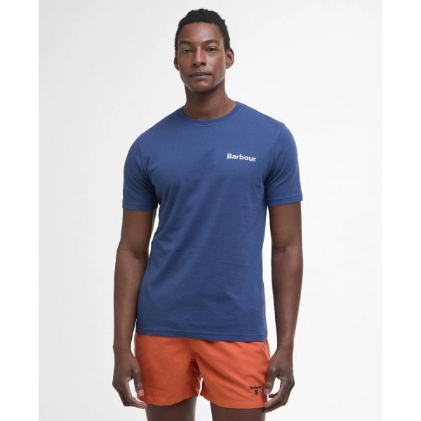 Mens Camber Graphic T shirt in Oceana
