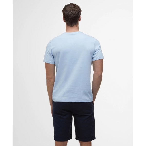 Mens Cranmer Logo Tshirt in Ocean