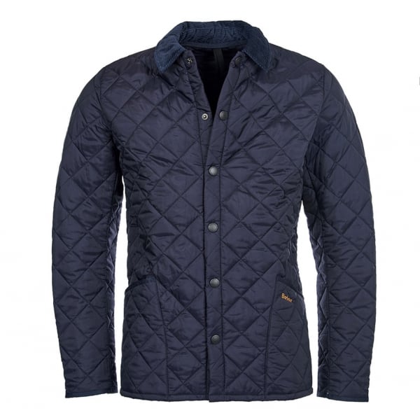 Mens Heritage Liddesdale Quilted Jacket in Navy