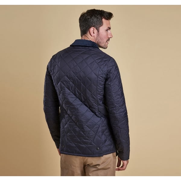 Mens Heritage Liddesdale Quilted Jacket in Navy