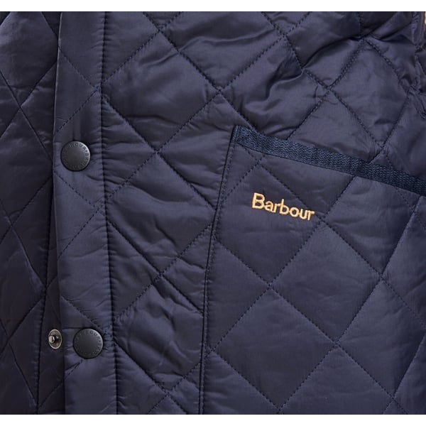 Mens Heritage Liddesdale Quilted Jacket in Navy