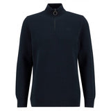 Mens Honeycomb Half Zip in Navy