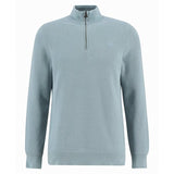 Mens Honeycomb Half Zip in Slate