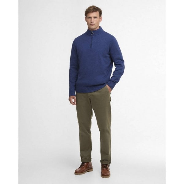 Mens Kelson Half Zip in Blue