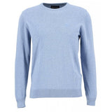 Mens Pima Crew in Dark Chambray