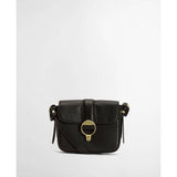Mini Rosa Crossbody Leather Bag In Black