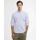 Nelson Striped Tailored Shirt in Blue