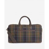 Tartan & Leather Holdall in Classic Tartan