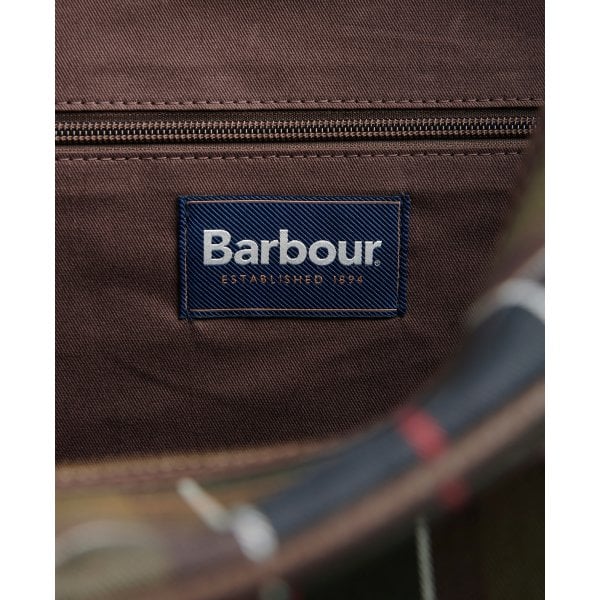Tartan & Leather Holdall in Classic Tartan