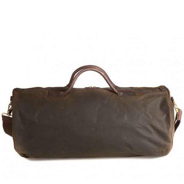 Wax Holdall in Olive