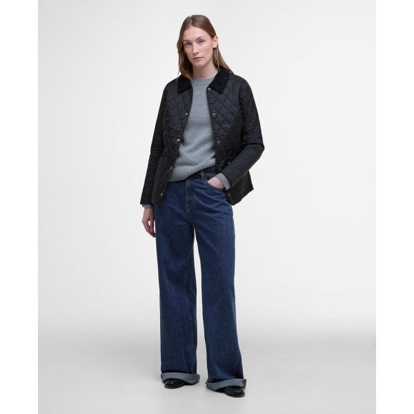 Womens Annandale Quilted Jacket in Black