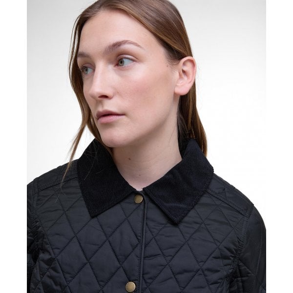 Womens Annandale Quilted Jacket in Black