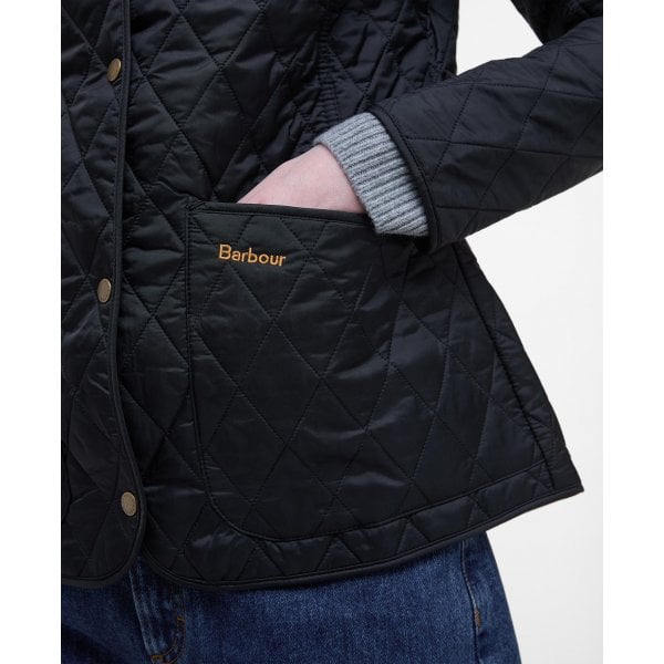Womens Annandale Quilted Jacket in Black
