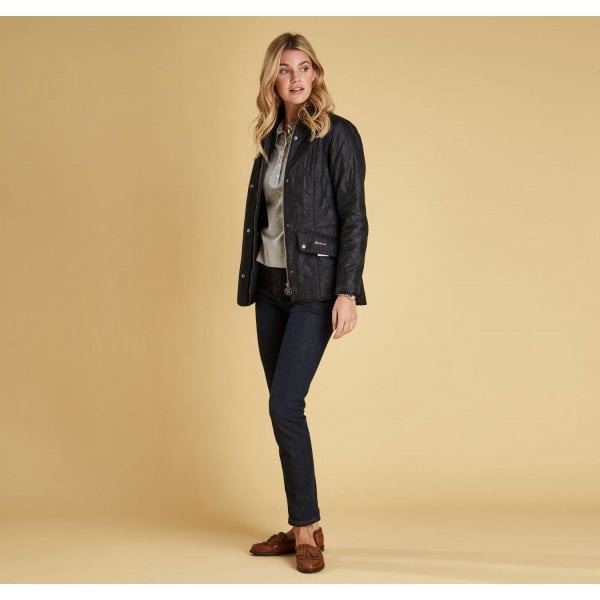 Womens Cavalry Polarquilt Jacket in Black
