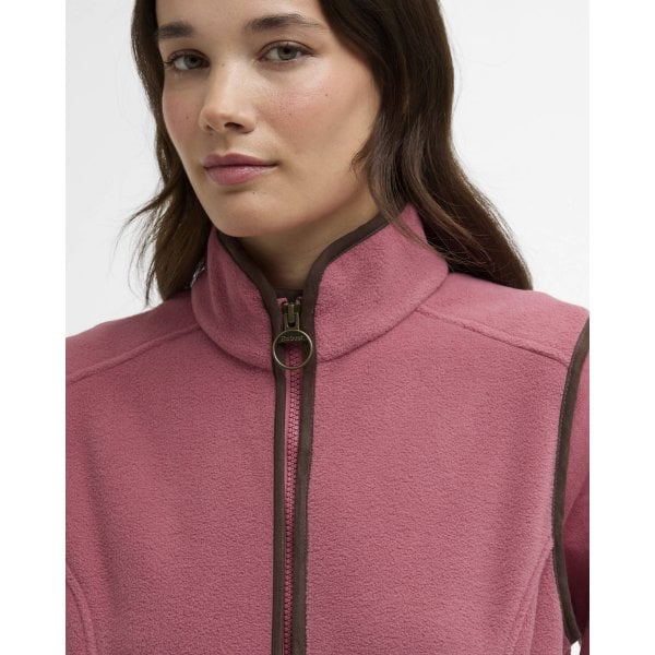 Womens Country Gilet in Wildberry