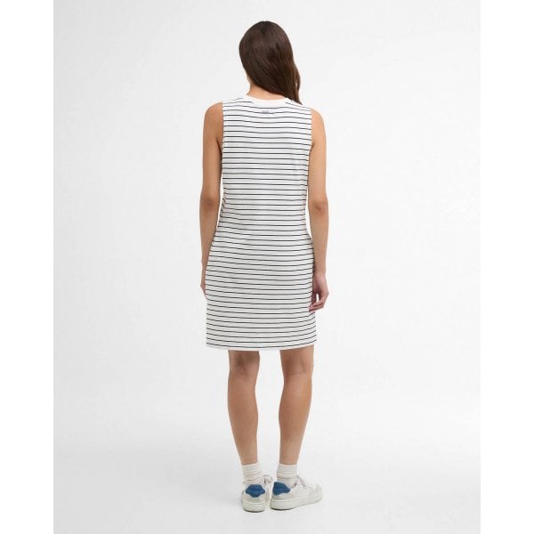 Womens Hartland Mini Dress In Cloud/Navy Stripe