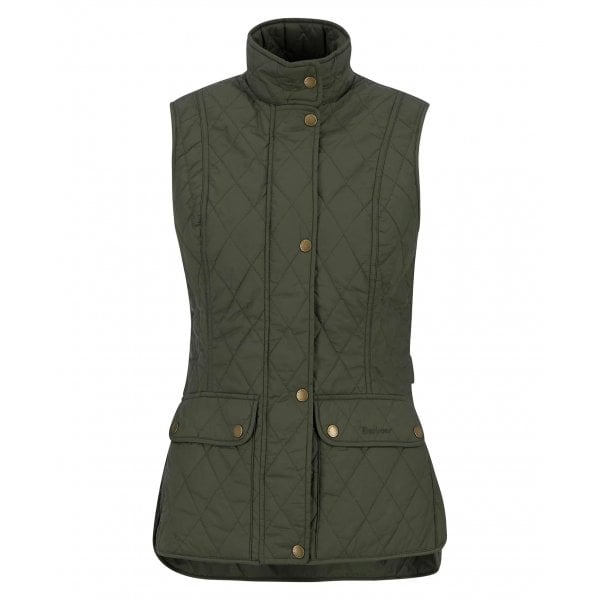 Womens Otterburn Gilet In Olive